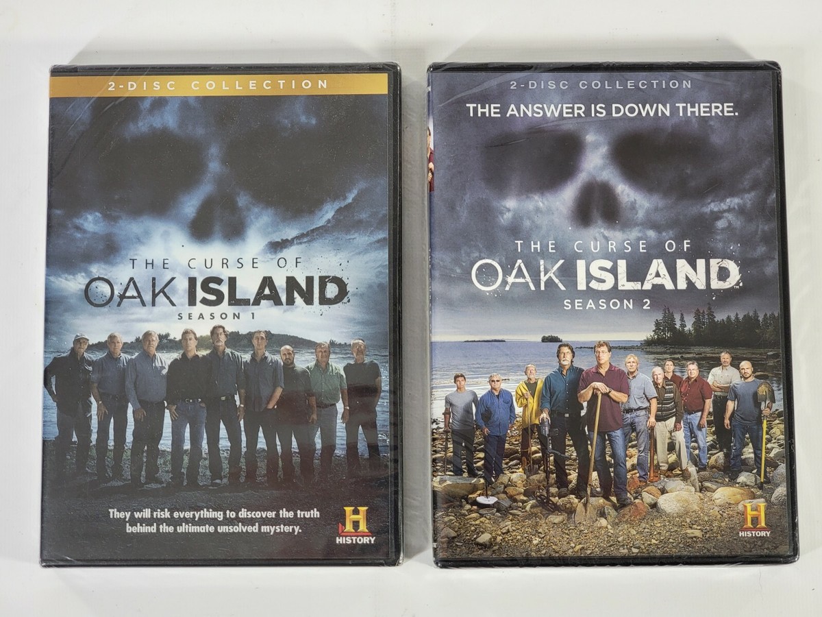 THE CURSE OF OAK ISLAND SEASON New Sealed DVD Set History  Channel New