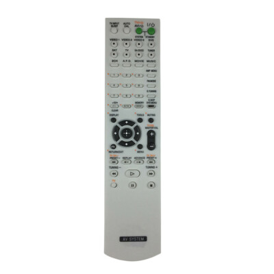 Replace Remote For Sony Home Theater Receiver STR-DG500 STR-DH100 STR-DH500