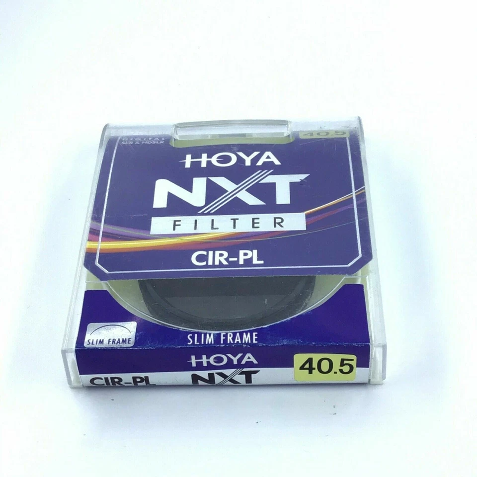 Hoya / NXT 40.5mm Circular Polarizer Camera Lens Filter / CIR-PL / Slim Frame - Image 2 of 4