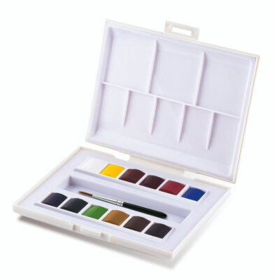 Sennelier - Aquarell Kasten - Le Petite Aquarell - 12 x 1/2 Napf
