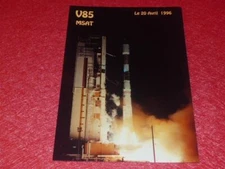 ESA Space Research Vintage Photograph Ariane 85 Flight - April 20 1996