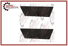 Western Snow Plow Blade Edges Set Steel Wide-Out Wideout Replacement Set 57865