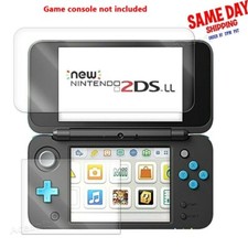 For New Nintendo 2DS XL Fully Covered Tempered Glass Screen Protector Shield