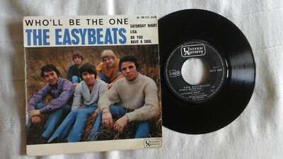 THE EASYBEATS - WHO'LL BE THE ONE - UNITED ARTIST 36112 - EP - FRANZÖSISCH - 45 TOUREN