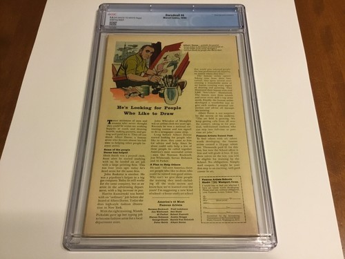 DAREDEVIL #4 (October 1964) Marvel Comics CGC 7.5 OW/W Pages 1st App. Purple Man - Picture 6 of 10