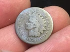1876 Indian Head Cent / Penny, 1 Coin, Wholesale on a G is $28