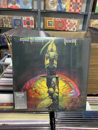 Nazareth LP Expect No Mercy Pink Coloured Vinyl Sealed 2022