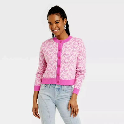 Disney X Skinnydip Aristocats Marie Womens Cardigan Sweater XS
