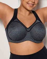Syrokan Sports Bra Underwire Support Molded Cup 40C Great Support Padded A233