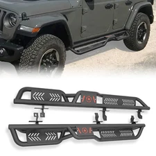 For 18-2025 Jeep Wrangler JL JLU Unlimited 4 Doors Side Steps 6'' Running Boards