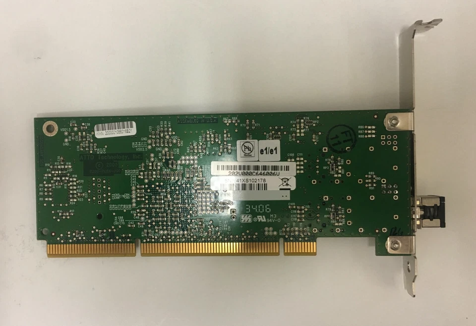 ATTO Celerity FC-41XS Single-Channel 4Gb/s Fibre Channel PCI-X Host Bus Adapter - Image 2 of 2