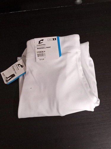 Champro Men's Adult Classic Cut Baseball Pants White *SIZE SMALL - 第 1/14 張圖片