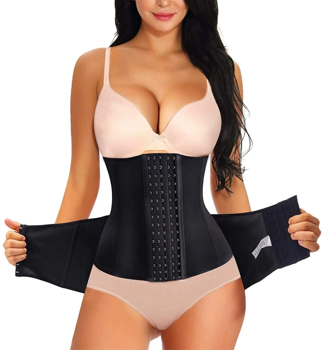 BRABIC 2 in 1 Postpartum Belly Wrap Girdle Pelvis Belt Waist Trainer Tummy  Contr