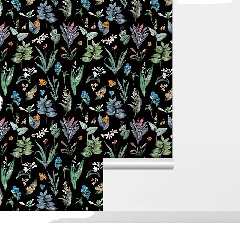 Papel pintado moderno Floral Cocina Rollos y hojas