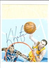 Kosta Koufos autograph signed 8 x 10 inch photo NUGGETS
