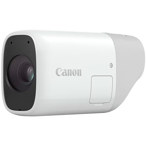 Canon PowerShot ZOOM Compact Telephoto Zoom Camera Video White