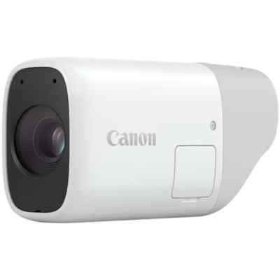 Canon PowerShot ZOOM Compact Telephoto Zoom Camera Video White
