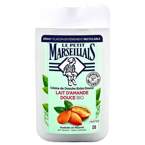 Le Petit Marseillais Lait d'Amande Douce - Duschgel mit Mandelmilch 250 ml aus F - Bild 3 von 4
