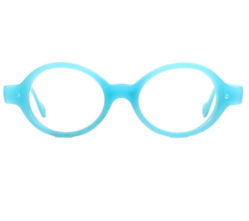 New KIDS Lacoste L-3803B 440 Crystal Blue Eyeglasses w/Glitter Temples 51/14/135 New KIDS Lacoste L-3803B 440 Crystal Blue Eyeglasses w  main image 3