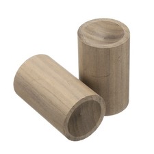 2Pcs Wood Essential Oil Diffusers Black Walnut Cylinder Aroma Diffuser for Car