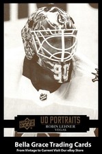 2021-22 Upper Deck Robin Lehner #P-13 Vegas Golden Knights UD Portraits NHL 