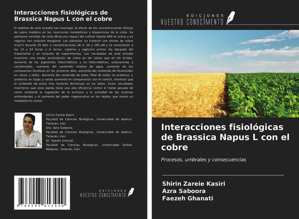 Shirin Zareie Kasiri (U. A.) | Interacciones FisiolóGicas De Brassica Napus L...-image