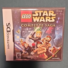 LEGO Star Wars The Complete Saga Action Adventure Manual Nintendo DS E 2007 NTSC
