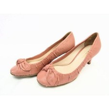 Prada Leather Pumps Pink Women's Size EU36.5/US6.5