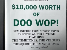 $10,000 WORTH OF DOO WOP! - Various CD 1993 Finbarr AS NEW!