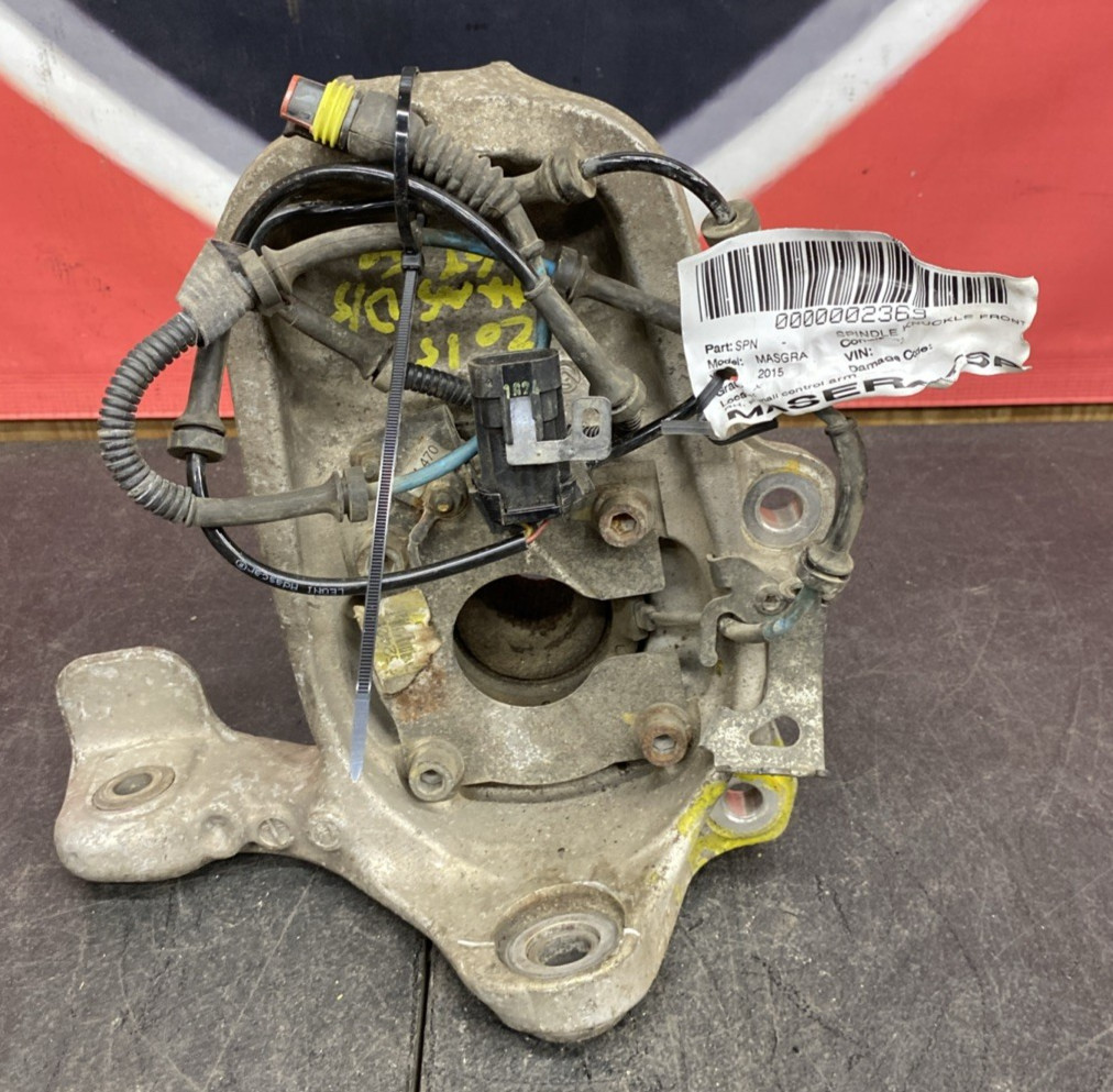 Maserati Quattroporte 2015 Front Left Steering knuckle P/N 28822505
