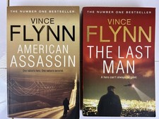 2 x Vince Flynn Bundle ~ The Last Man + American Assassin, Paperback