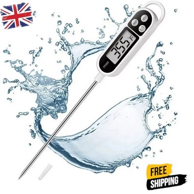 Digitales Fleischthermometer Lebensmittel Temperaturfühler zum Kochen BBQ Truthahn Küchen