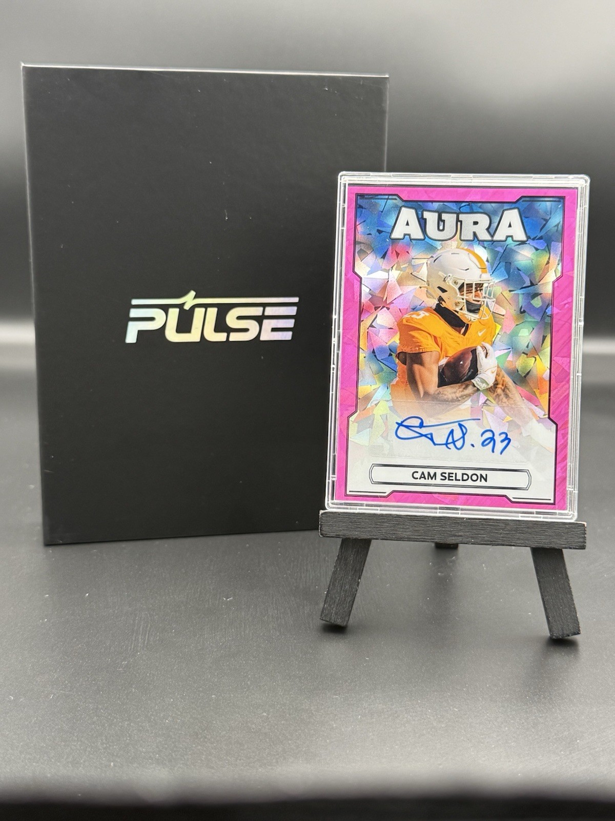 2026 Pulse Aura Football Heat Seeker Cameron Cam Seldon BAS-CSE /59 AUTO