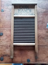 Vintage DUBL HANDI Washboard Co Columbus Ohio Wash Board 18" X 8 1/2"