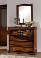 Anrichte Holz Schubladenschrank Kommode Mit 3 Schubladen Sideboard SchräNke