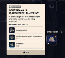 ARC RAIDERS💎 Saccheggio Mk. 3(SAFEKEEPER)☣️Nuovo Blueprint☣️TUTTE LE PIATTAFORME🔥