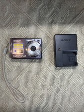 Sony Cyber-shot DSC-W90 8.1 MP Digital Camera 4 Parts Battery Works-Lens Doesn’t