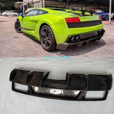 Fit For Lamborghini Gallardo 550 560 570 Carbon Fiber Rear Bumper Splitter Lip