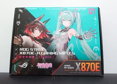 ROG X870E Hatsune Miku Edition Motherboard DDR5 AM5 ATX for Gaming