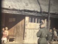 Korea 1950s Korean War US Army Soldiers Civilians 8mm Film Reel Home Movie
