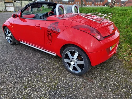 2004 FORD STREETKA 1.6i LUXURY CUSTOM CONVERTIBLE 75K MILES FULL MOT HUGE SPEC  - Picture 6 of 22
