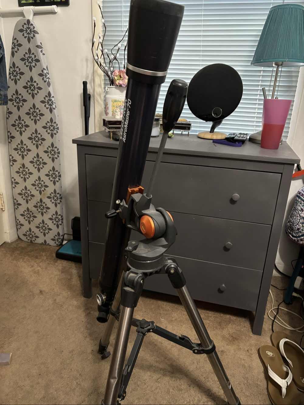 Celestron AstroMaster 70AZ LT Refractor Telescope w/ Tripod