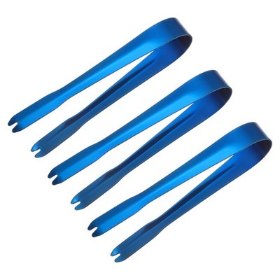 Pliers service, 3 pcs 5.2 inches - stainless steel, small pliers (blue)