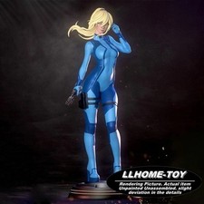 1/24 NSFW Samus Aran 3D Print Model Unpainted Garage Kit statue mini Figure