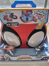 Marvel Disney Junior Spidey Amazing Friends Action Launch Vehicle Carry Case