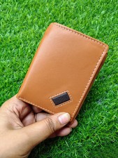 Premium Men’s Genuine Leather Trifold Wallet with RFID Blocking, Gift Box