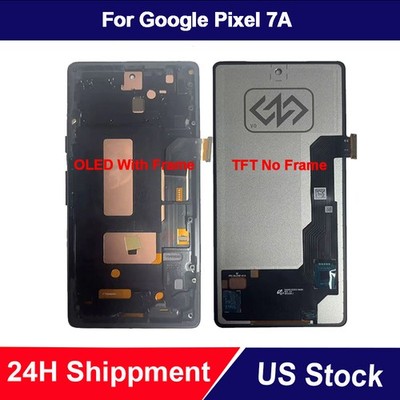 For Google Pixel 7A LCD Display Touch Screen Digitizer Assembly Replacement