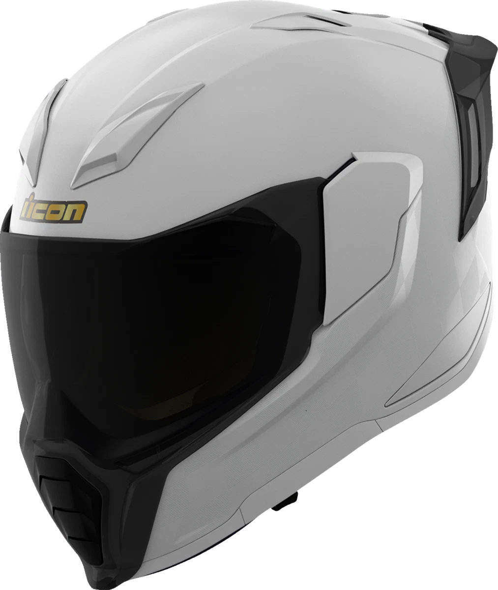 Icon White Motorcycle & Powersports Helmets for sale | eBay