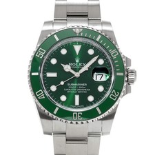 Rolex ROLEX Submariner date 116610LV green WATCH 723116