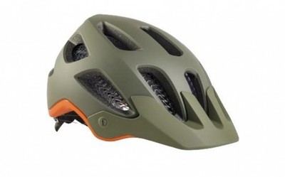 Bontrager Rally WaveCel MTB Helm Gr.S / 51-57 cm Olive Grey/Roarange